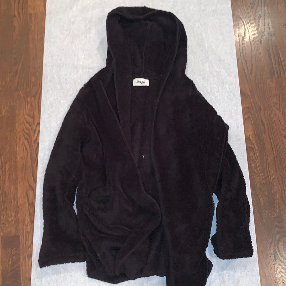 Soto Hippie Love Fuzzy Sweater size small